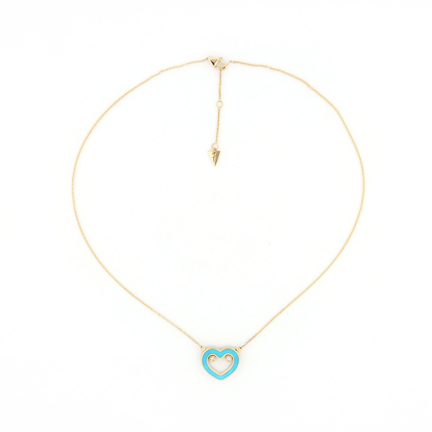 Armonia Necklace Turquoise And Diamonds