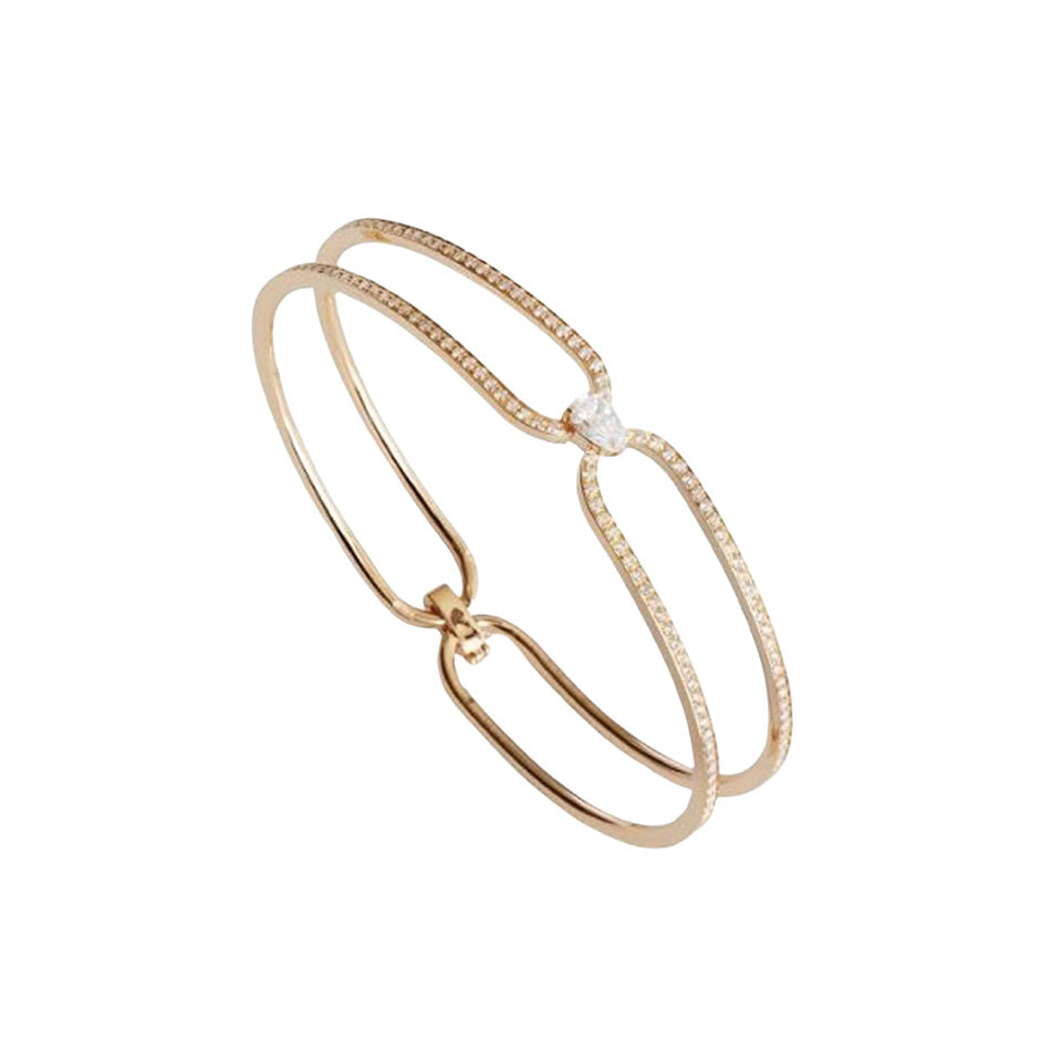 Clip Collection Bracelet in Yellow Gold