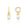 Le Carrousel Earrings Howlite and Diamonds