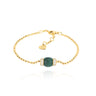 Le Carrousel Bracelet Malachite and Diamonds