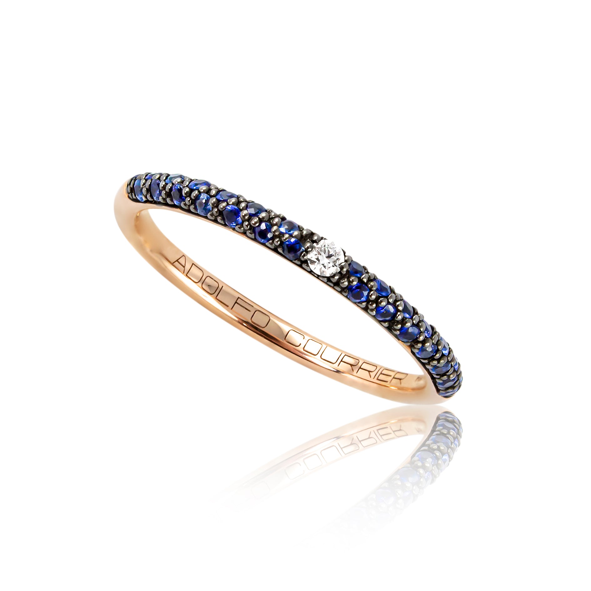 Pop Mini Blue Sapphire Ring