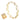 Anello Bracciale Trasformabile Oro Giallo e Bianco Serafino 1492