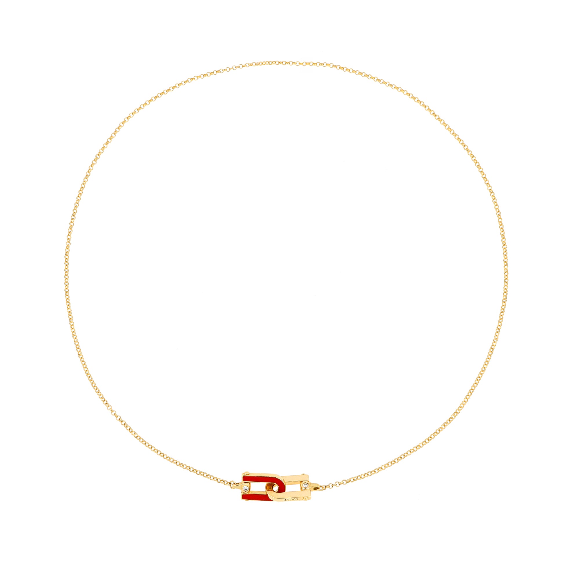 Legami Necklace Red Enamel