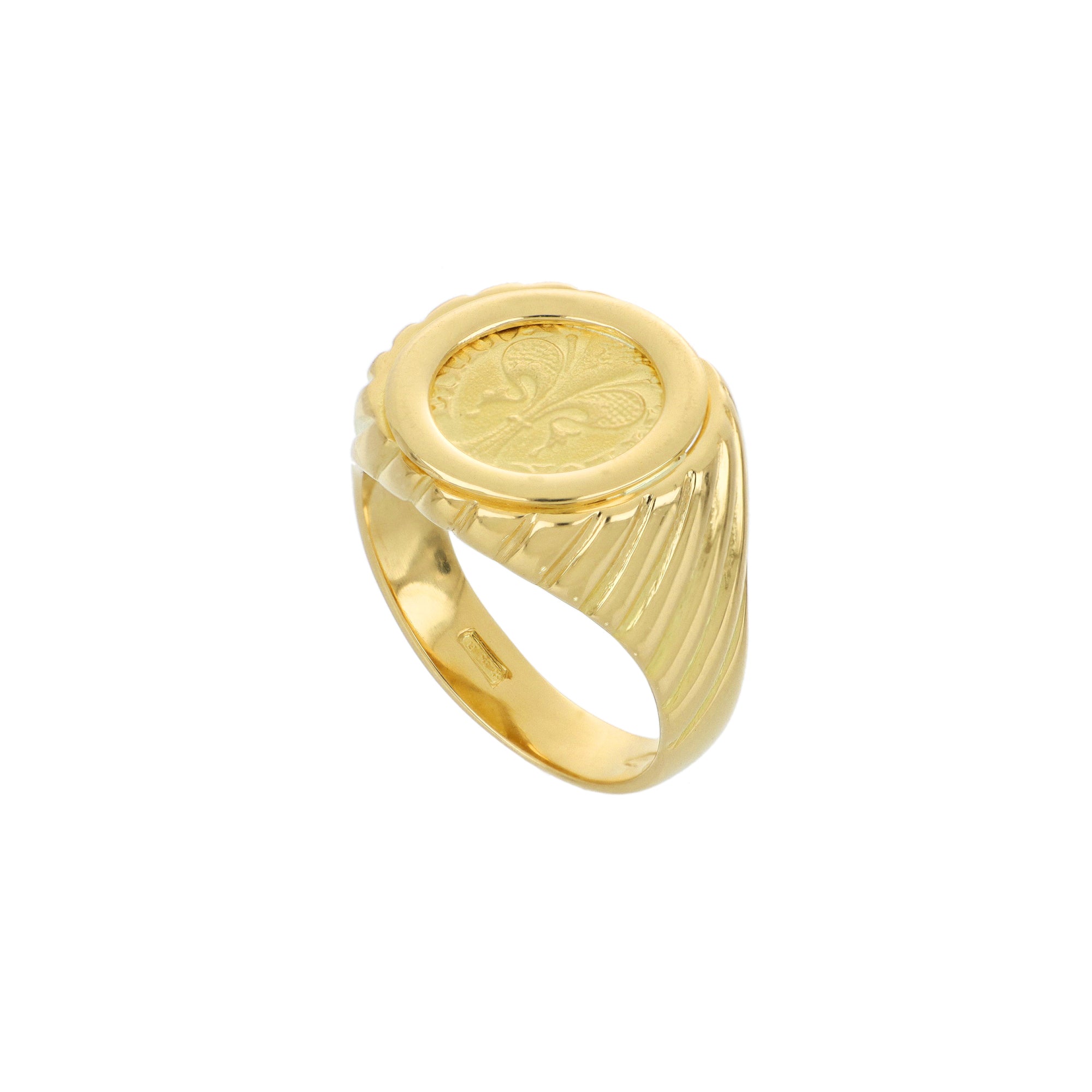 18kt Yellow Gold Fiorino Ring