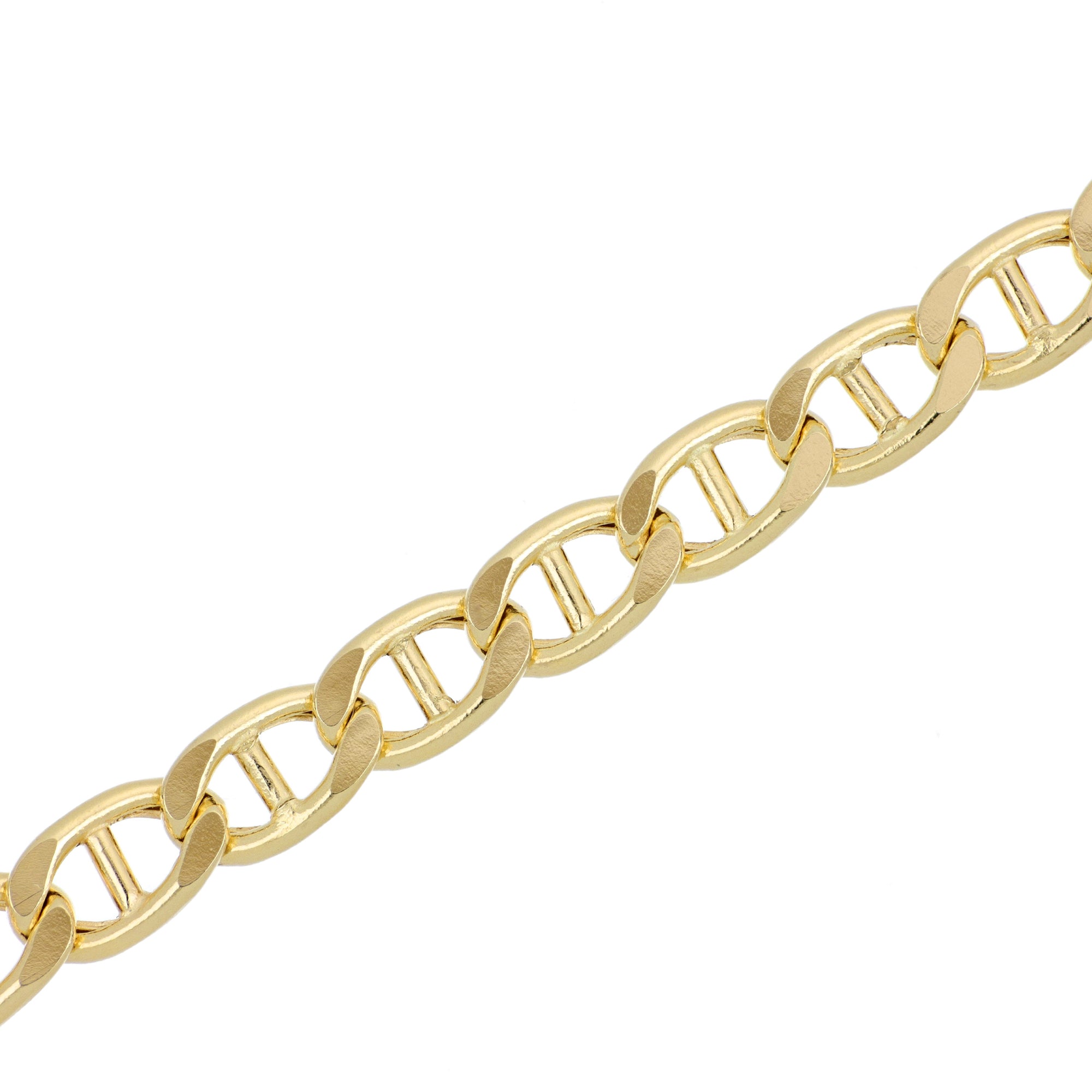 Yellow Gold Marine Link Bracelet