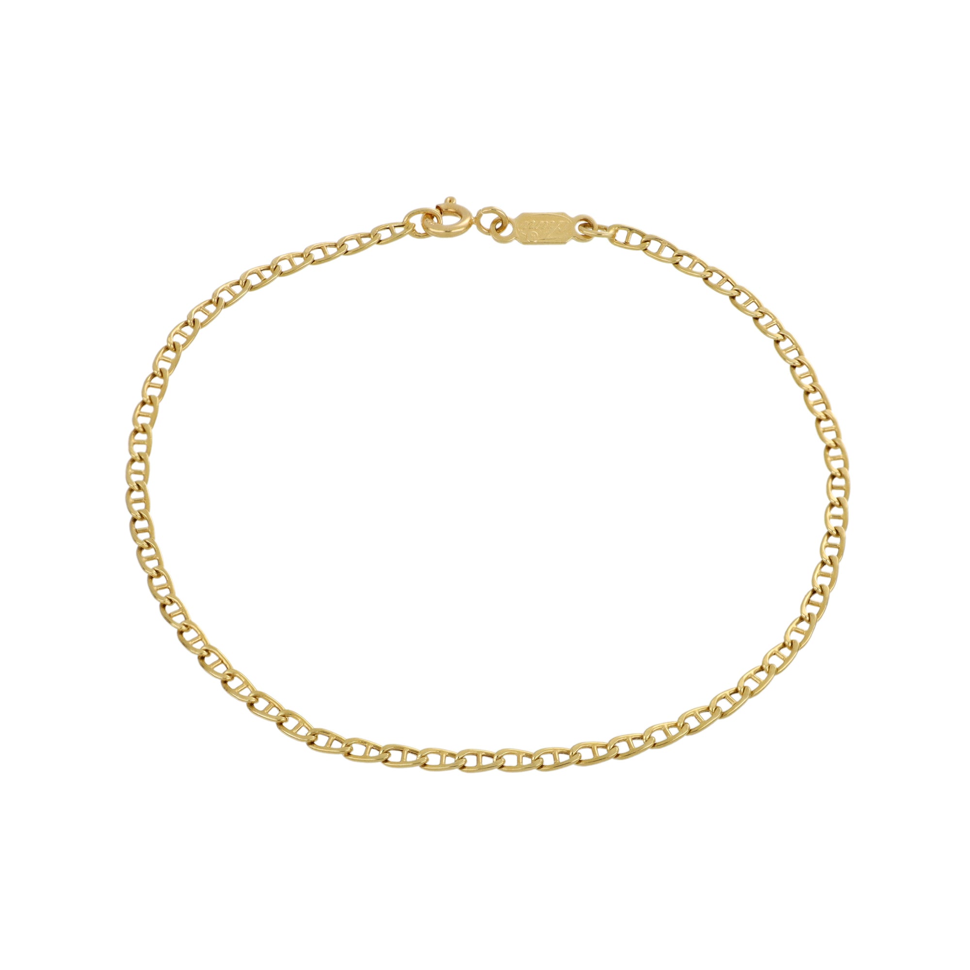 Marine Link Bracelet in Yellow Gold