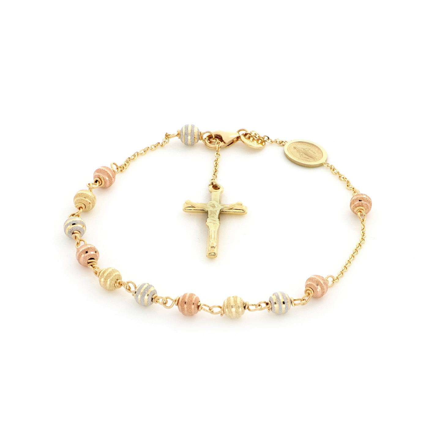 Three Colours Rosary Bracelet