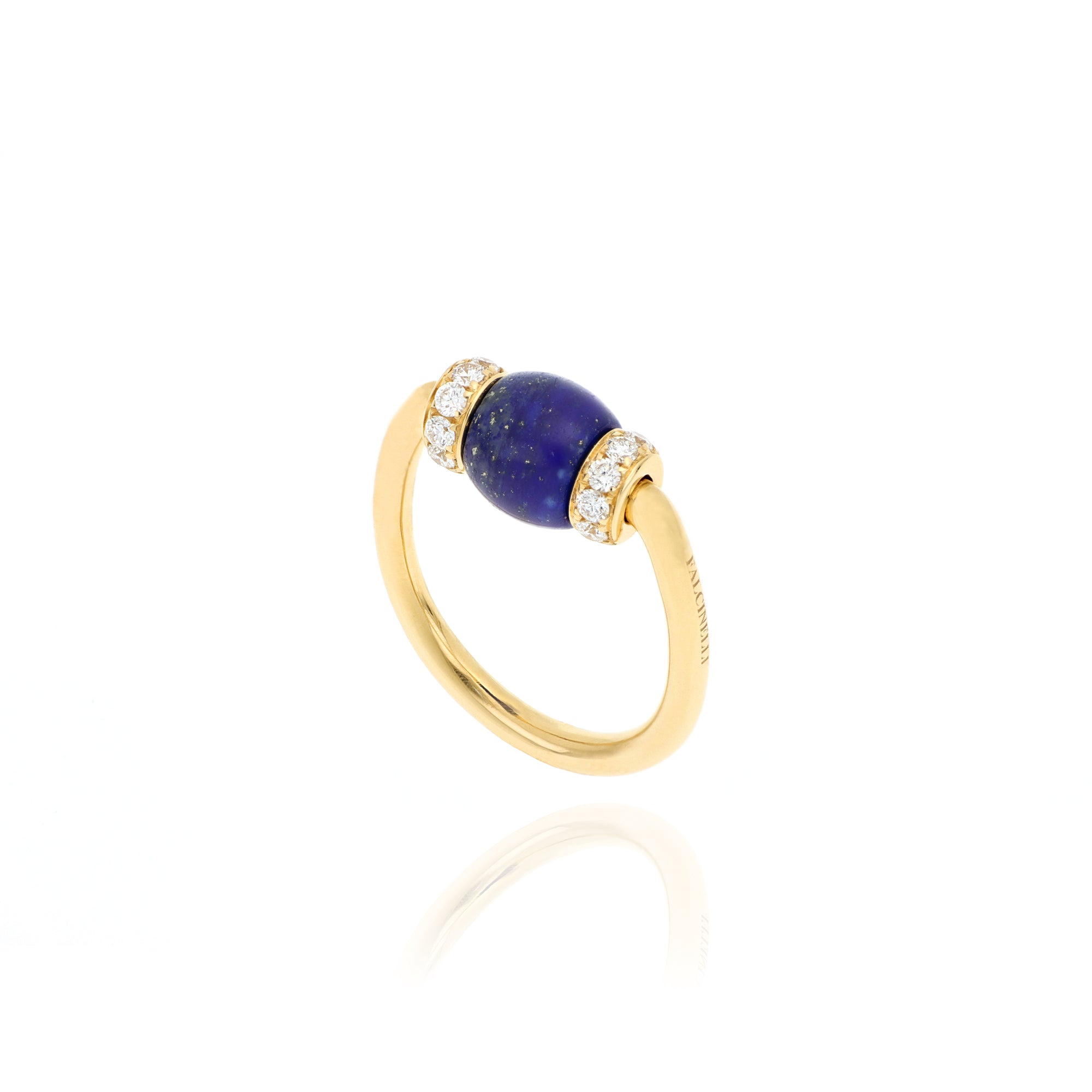 Video - Le Carrousel Ring Lapis lazuli and Diamonds