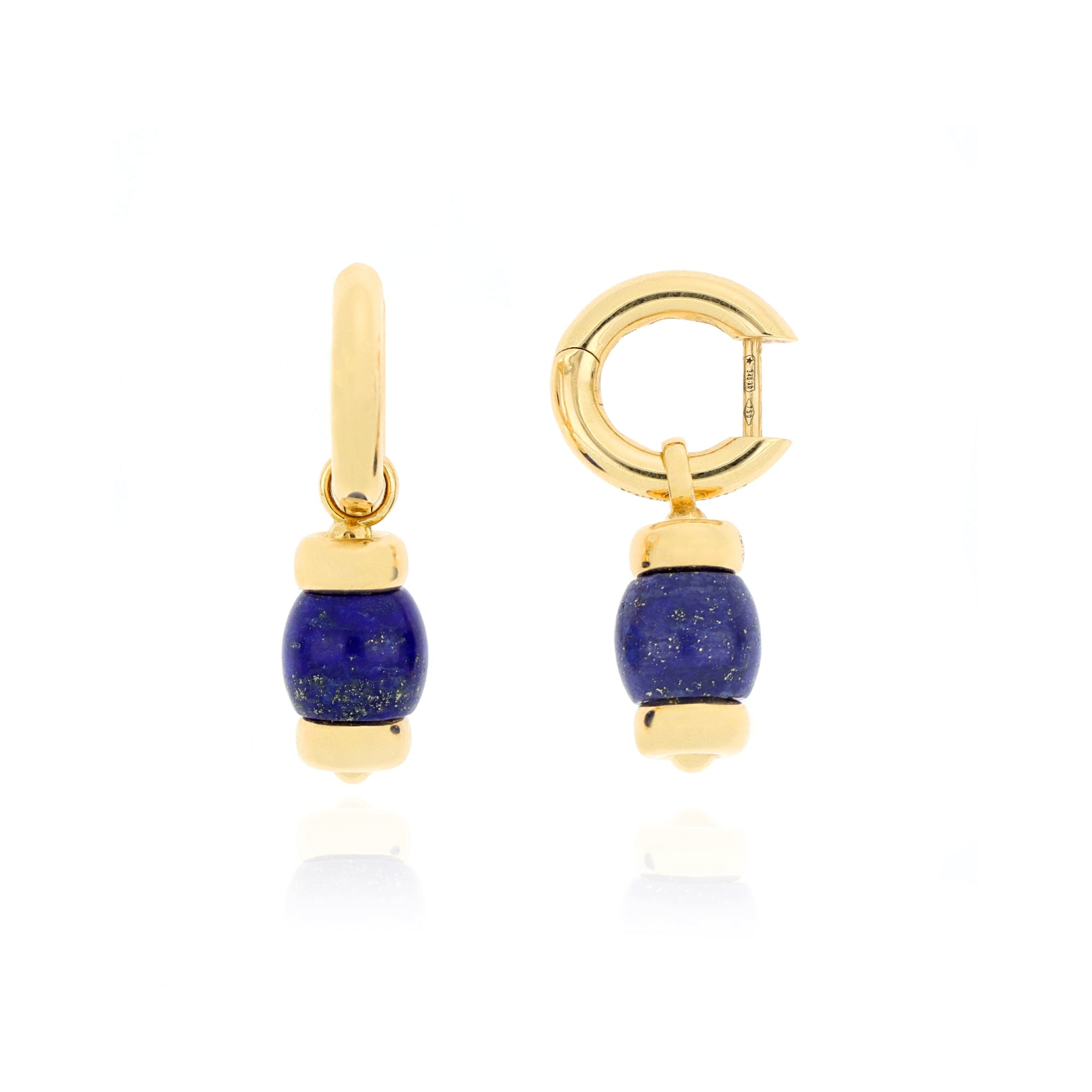 Video - Le Carrousel Earrings Lapis lazuli