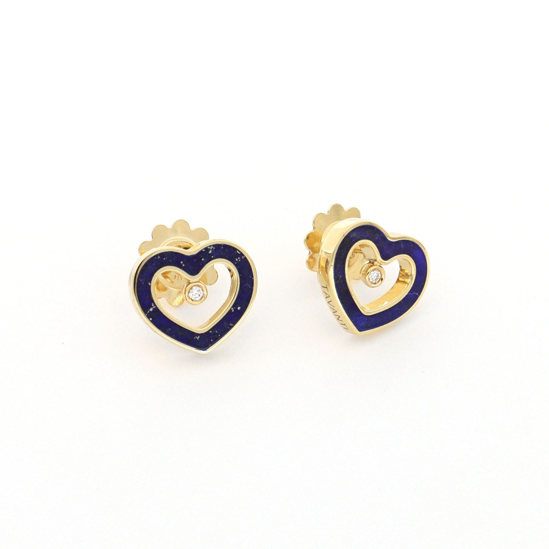 Armonia Earrings Lapis lazuli and Diamonds