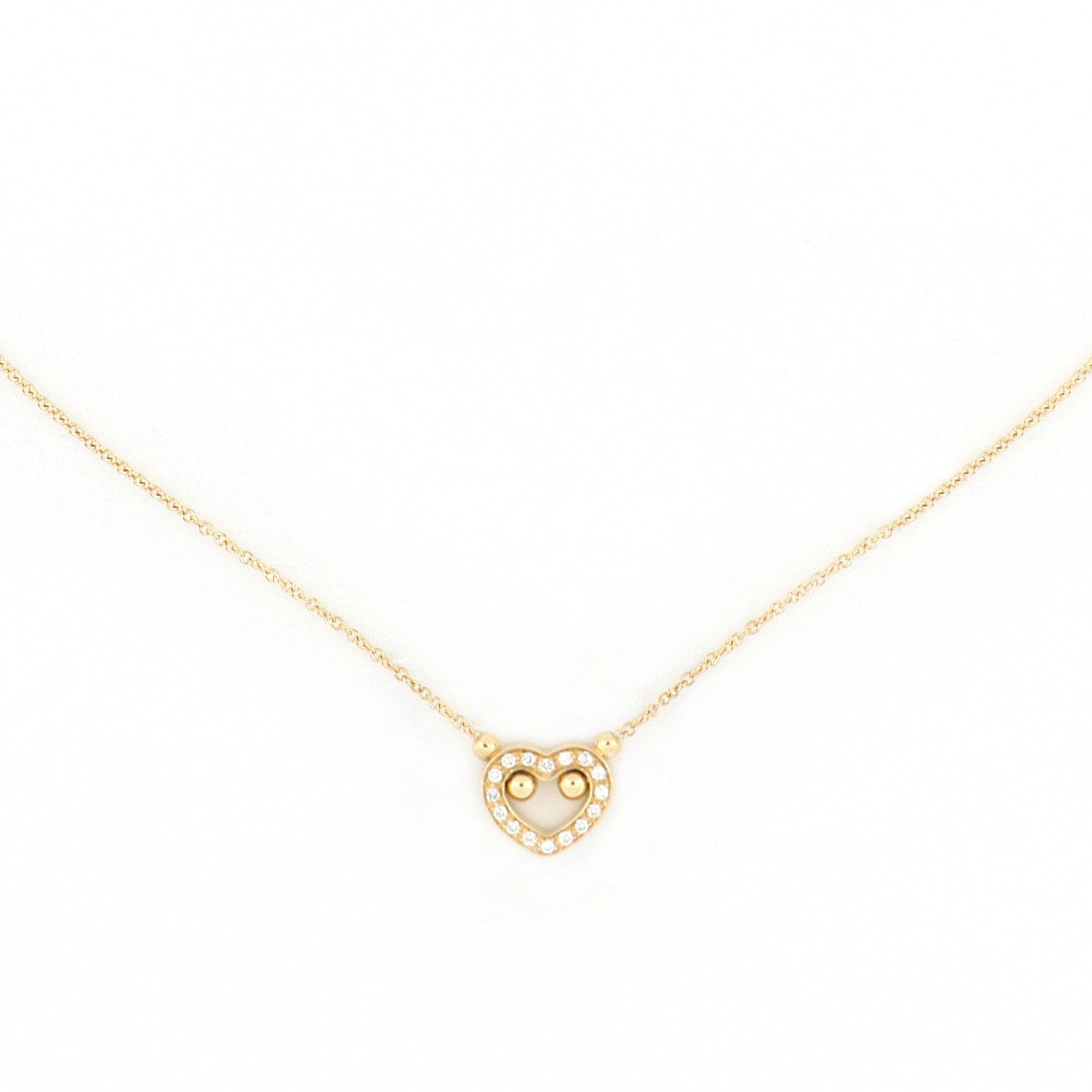 Video Armonia Necklace With Diamonds Pavè