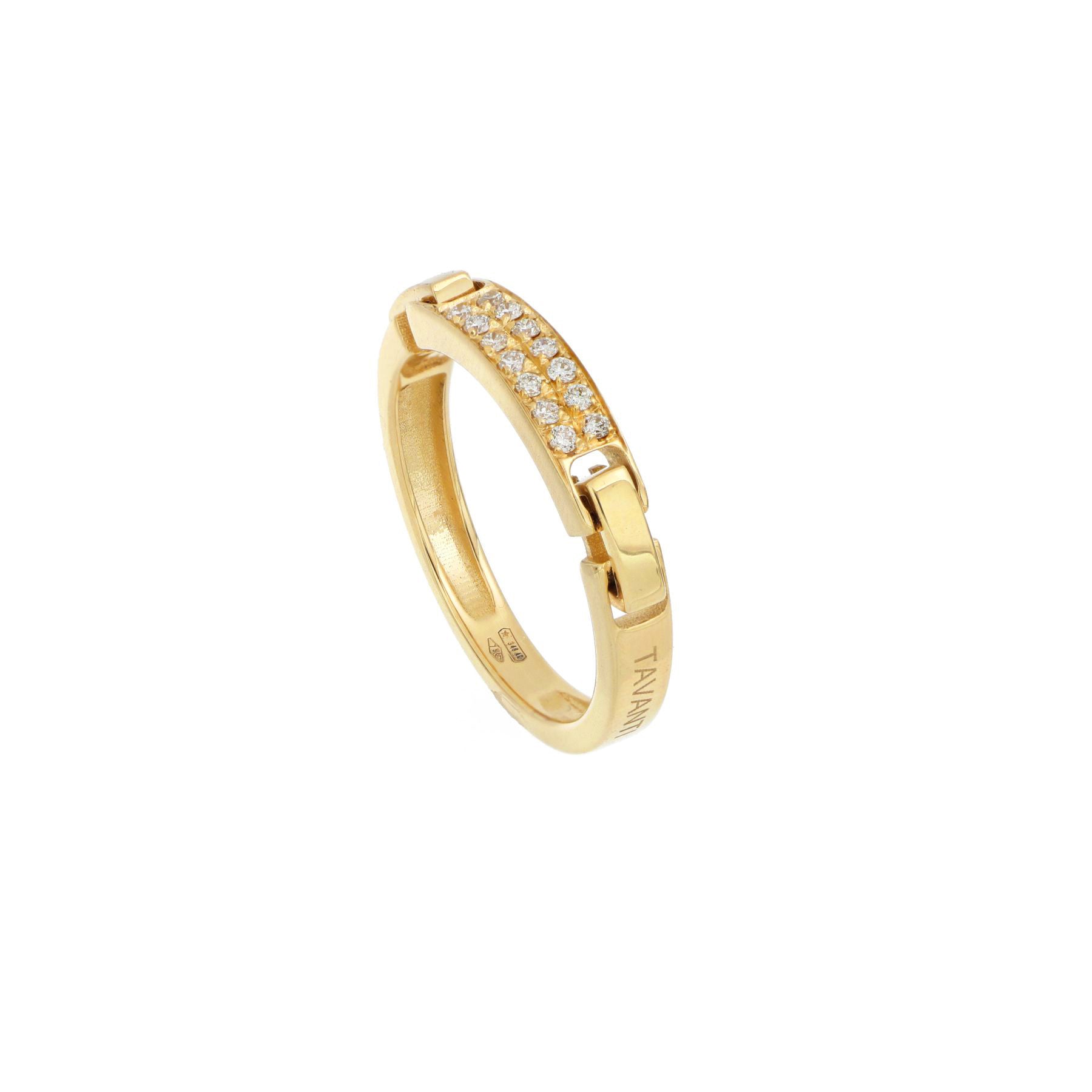 Video Unica Ring with Diamonds