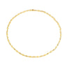 Yellow Gold Beaded Necklace