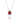 Necklace with Diamonds And Ruby Pendant