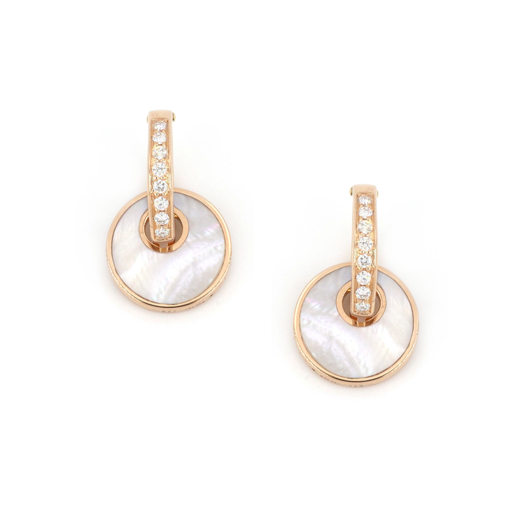 Giove Earrings Natural Stones And Diamonds